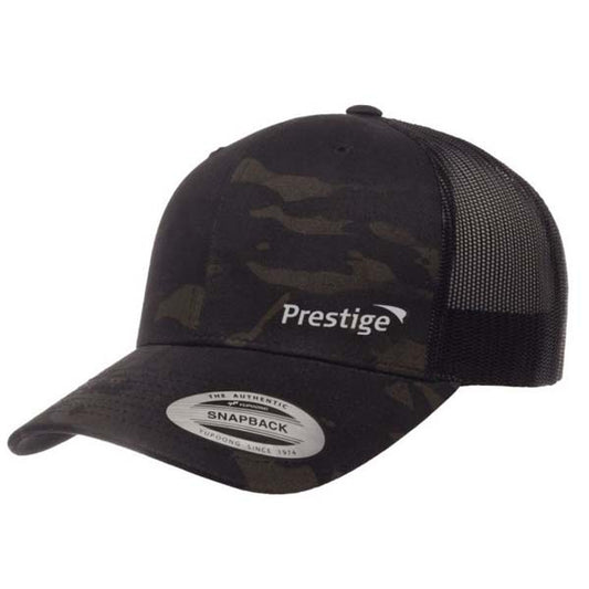 $16 - Camo Retro Trucker Black