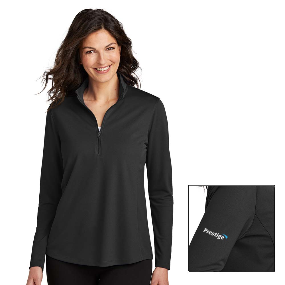 $26 - Port Dry Zone UV Micro-Mesh 1/4 Zip