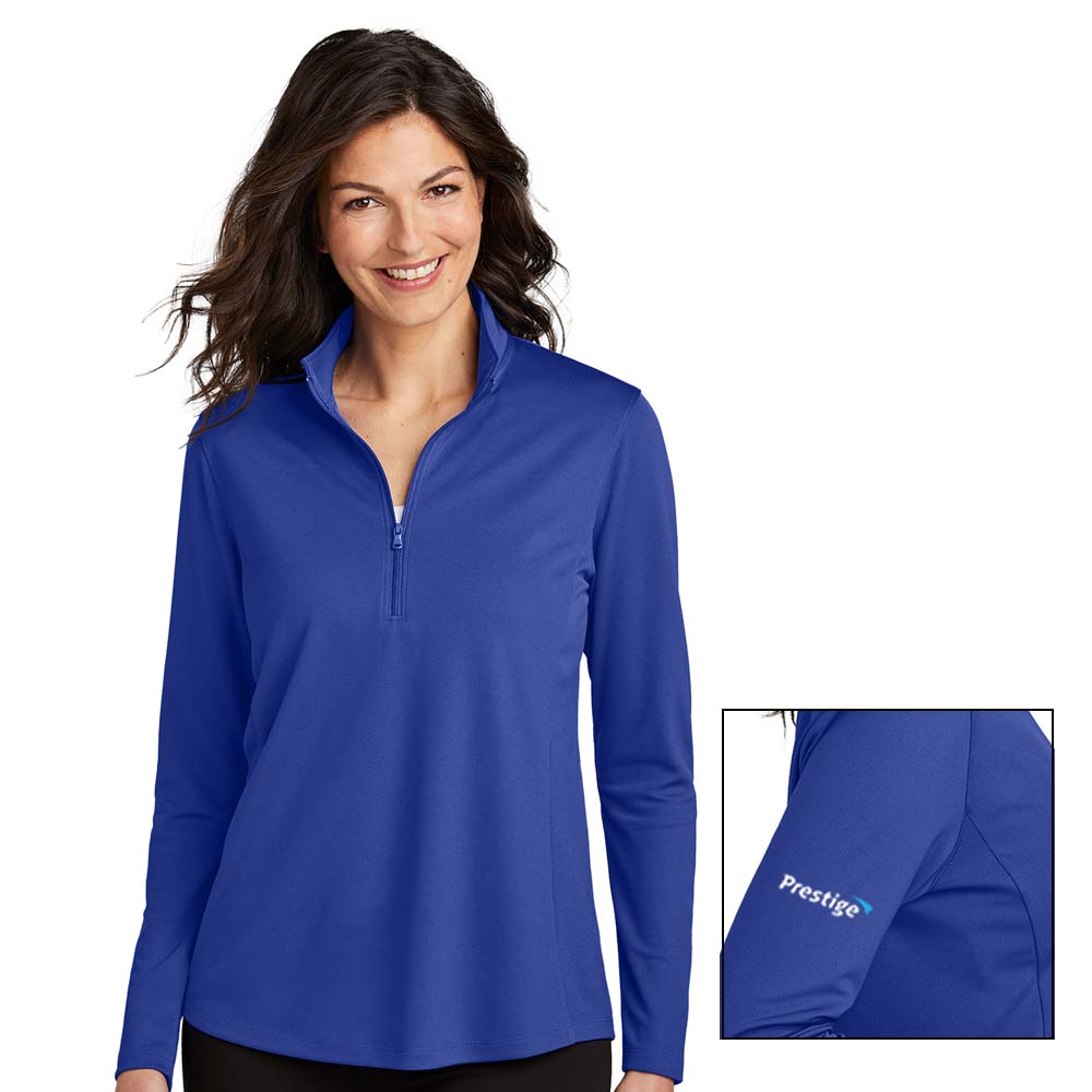 $26 - Port Dry Zone UV Micro-Mesh 1/4 Zip